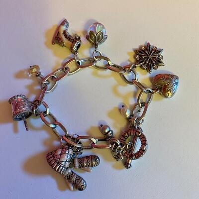 Brighton Let it Snow Charm Bracelet