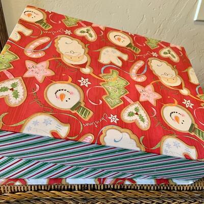 Assorted ornaments with box