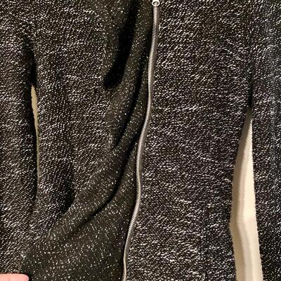 Women's BNCI by Blanc Noir Women's Tweed Drape Front Jacket - Size S