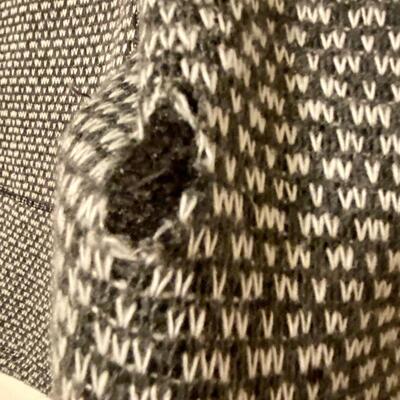 Women's Eddie Bauer Black and White With Black Fleece Lining and Fleece Lined Hood - Size - S