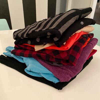 Variety of 13 Women's Tops and Cardigans - Size S