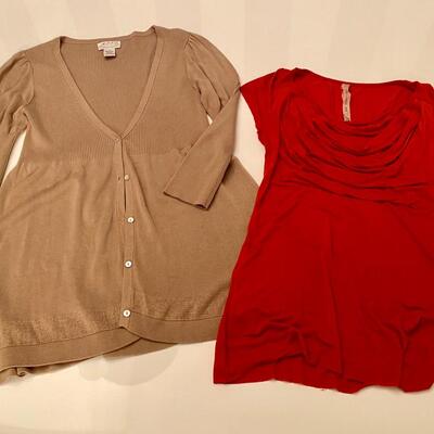 Variety of 13 Women's Tops and Cardigans - Size S