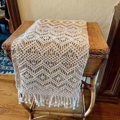 Fringed Table Runner