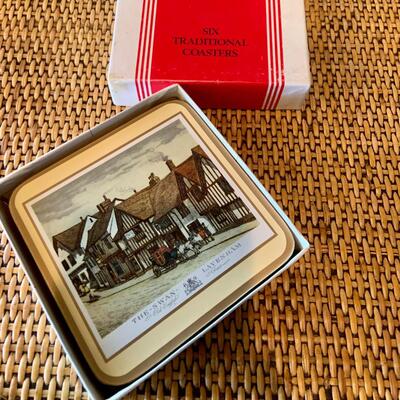 Vintage Pimpernel Coaster Set