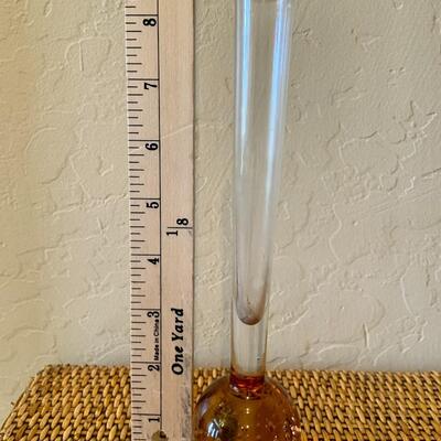 Bubble Glass Bud Vase