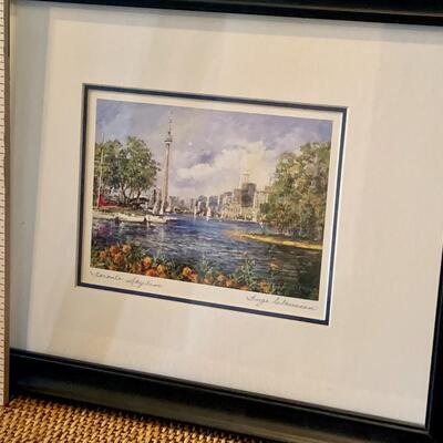 Toronto Skyline framed art