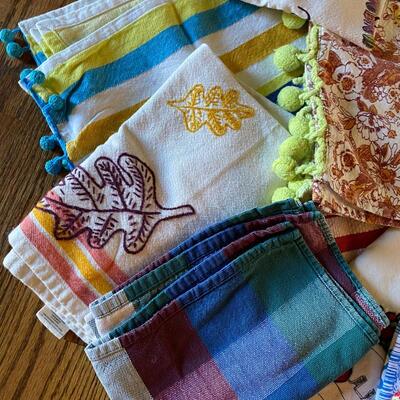 Assortment of Kitchen Hand Towels