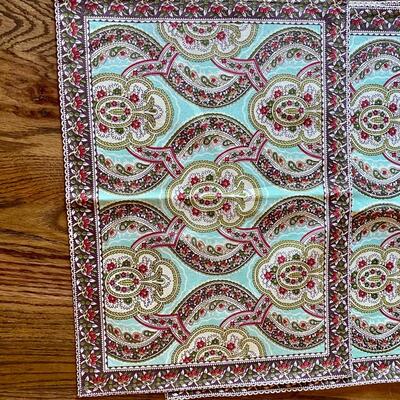 Set of 6 Placemats and 6 Cloth Napkins