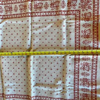 Assorted Holiday Square Tablecloths