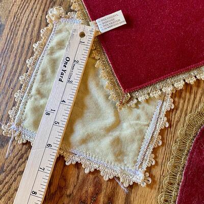 Assorted Doilies, Some with Velvet Backs