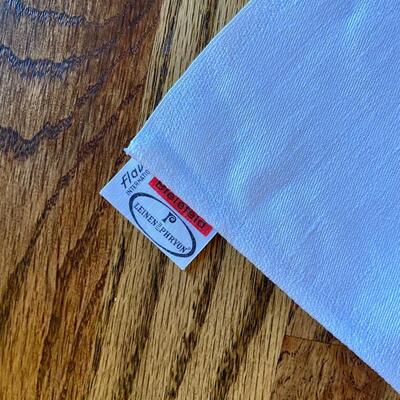 White Tablecloth with Subtle Pattern