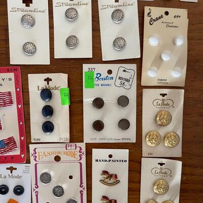 Lot 8 - Vintage Carded Buttons