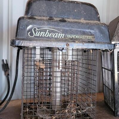 Lot 85: (3) Vintage Bug Zapper Patio Insect Assasinators