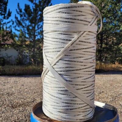 Lot 86: Large Unused Roll of 2500 lb MULETAPE by NETCO