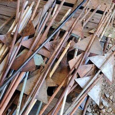 Lot 87: Assortment of Electric and Regular Fencing Posts