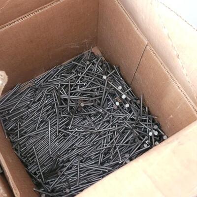 Lot 95: Large Assortment of Nails and Screws Farm Home Remodel