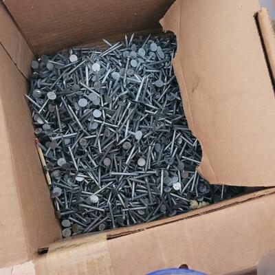 Lot 95: Large Assortment of Nails and Screws Farm Home Remodel