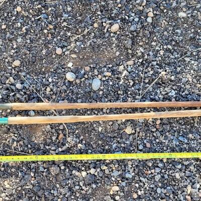 Lot 107: (2) Vintage Garden Hoe Plow Tools