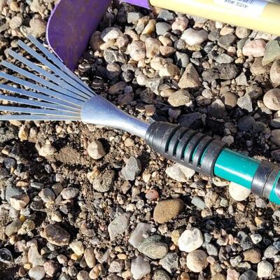 Lot 112: (2) Kids Farm Garden Tools