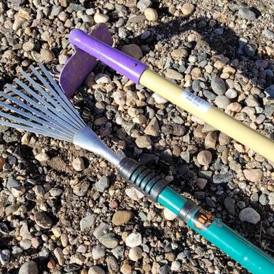 Lot 112: (2) Kids Farm Garden Tools