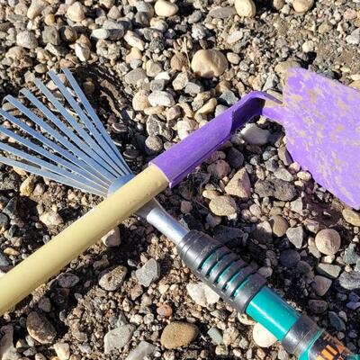 Lot 112: (2) Kids Farm Garden Tools