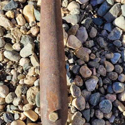 Lot 121: (2) Vintage Wood Handle Shovels Farm Farden