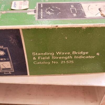 Lot 131: Vintage New in Box UNUSED Standing Wave Bridge and Firld Indicator