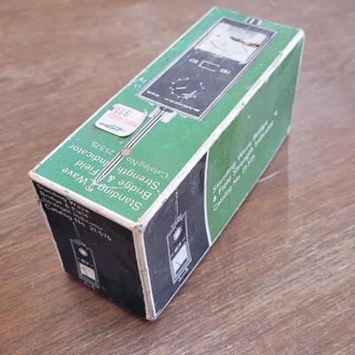 Lot 131: Vintage New in Box UNUSED Standing Wave Bridge and Firld Indicator
