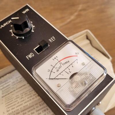 Lot 131: Vintage New in Box UNUSED Standing Wave Bridge and Firld Indicator