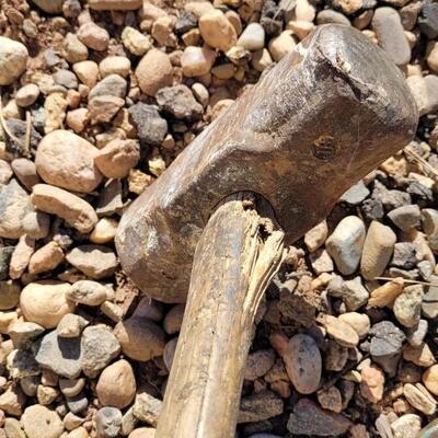 Lot 133: (2) Vintage Farm and Garden Sledgehammers