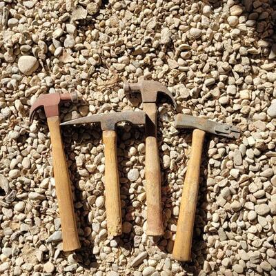 Lot 138: Assortment of (4) Vintage Hammers #2