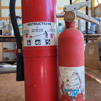 Lot 144: (2) Fire Extinguishers â˜† Both Show Full