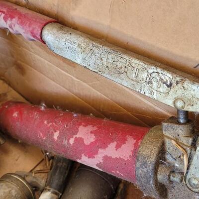 Lot 154: Assortment of Vintage Hand Pump Oil Canisters