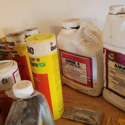 Lot 155: Large Bundle of Garden Chemicals and Grow #1
