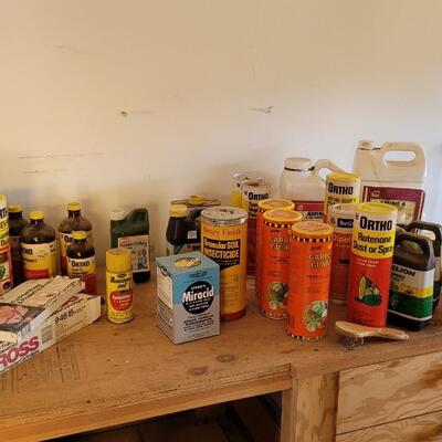 Lot 155: Large Bundle of Garden Chemicals and Grow #1