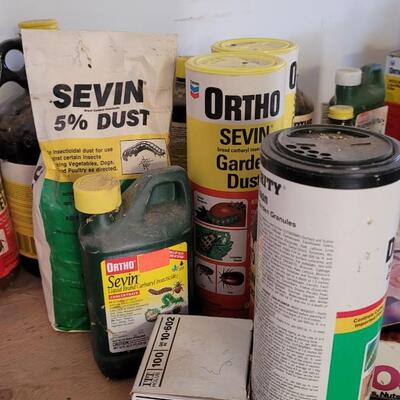 Lot 155: Large Bundle of Garden Chemicals and Grow #1