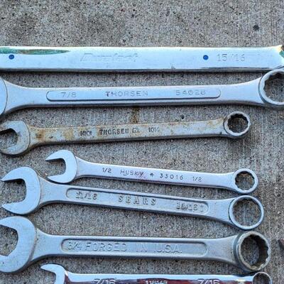 Lot 165: Assortment of Wrenches Tools