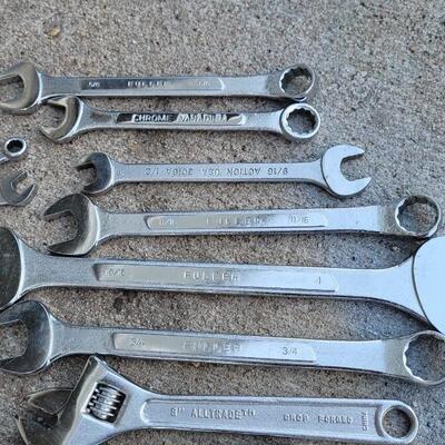 Lot 168: Assorted Bundle of Wrenches #2