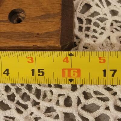 Lot 65: Wood Logic Wall Coat Pegs/Hooks