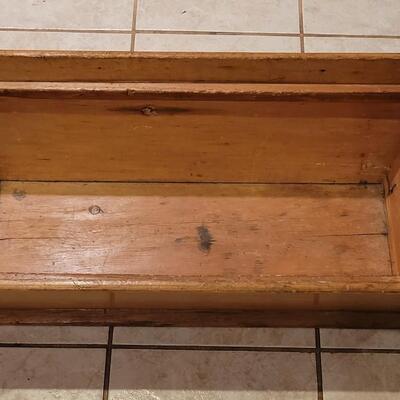 Lot 66: Antique 1800's Dough Box