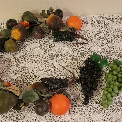 Lot 81: Vintage Grapes and Fruit Swags