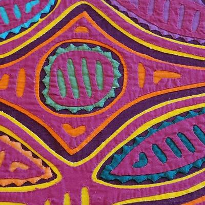 Lot 83: Vintage San Blas Island Handmade Textile Art