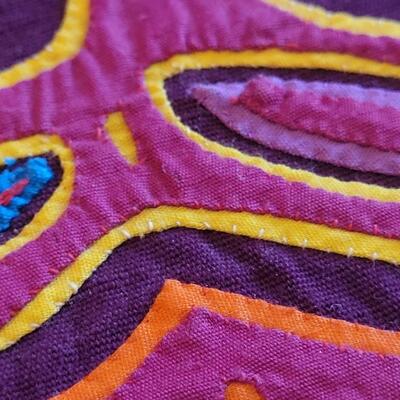 Lot 83: Vintage San Blas Island Handmade Textile Art