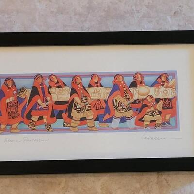 Lot 84: "Totemic Procession" by Barbara Lavallee