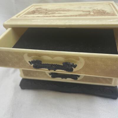 Asian inspired jewelry box