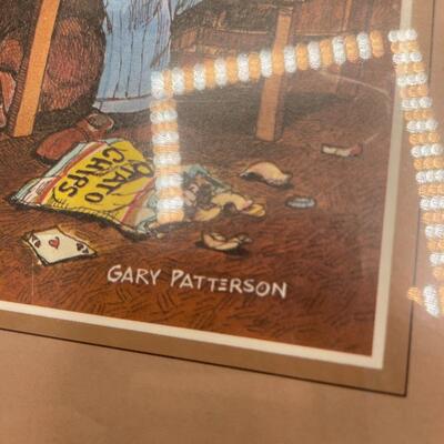 Comical print by Gary Patterson