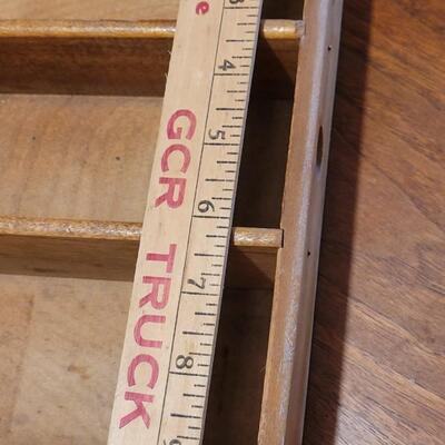 Lot 96: Vintage Dovetailed Wood Flatware or Organizer Box