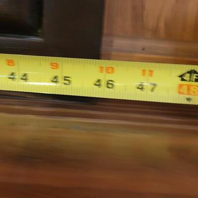 Lot 103: Walnut Frame Mantel Mirror