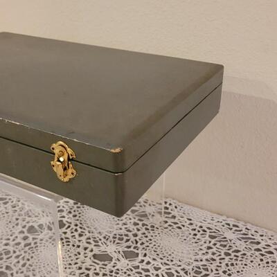 Lot 107: Mid Century Modern Sohnaco Stainless Flatware Set and storage box