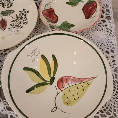 Lot 108: Blue Ridge China Mixed Dishes